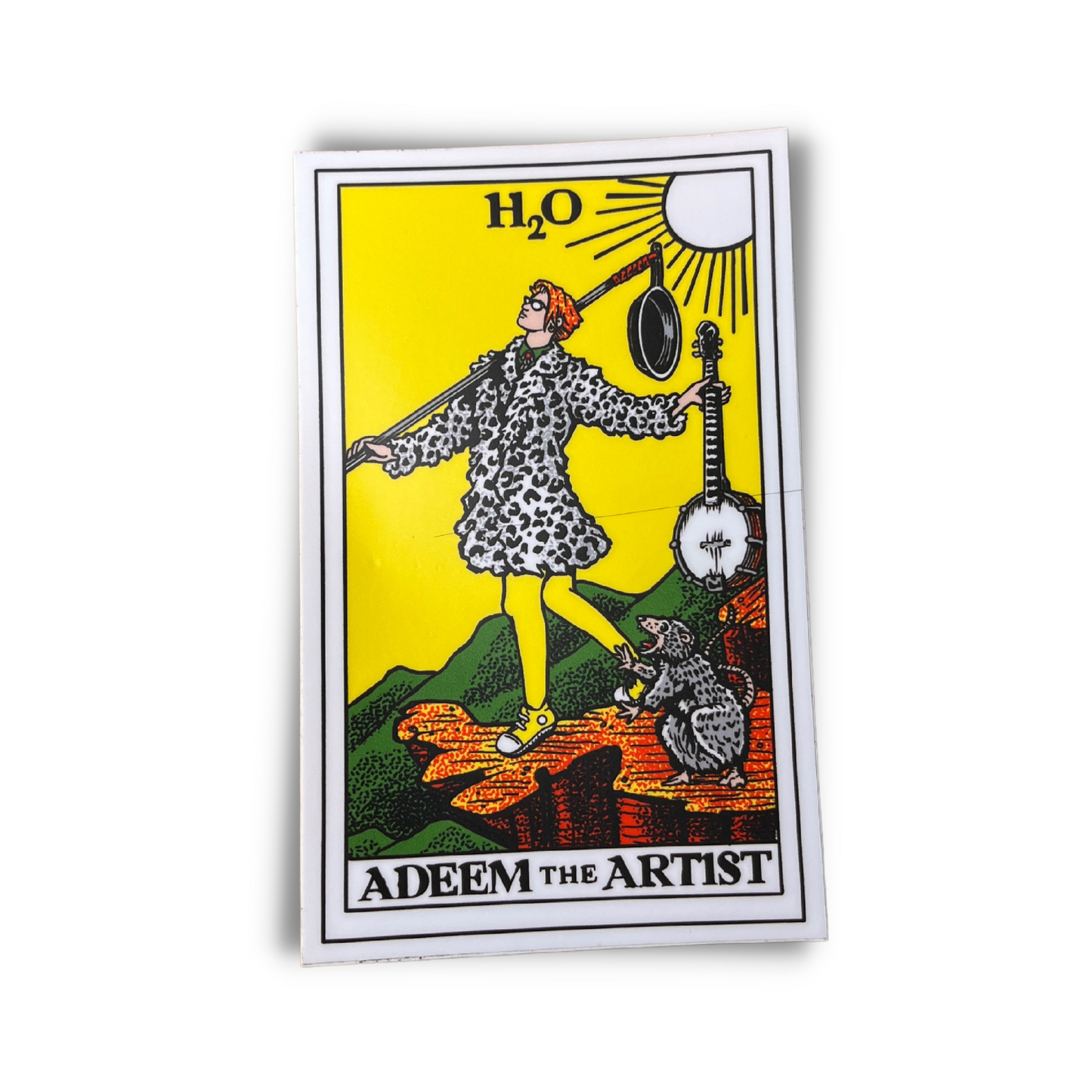 Adeem the Fool Sticker